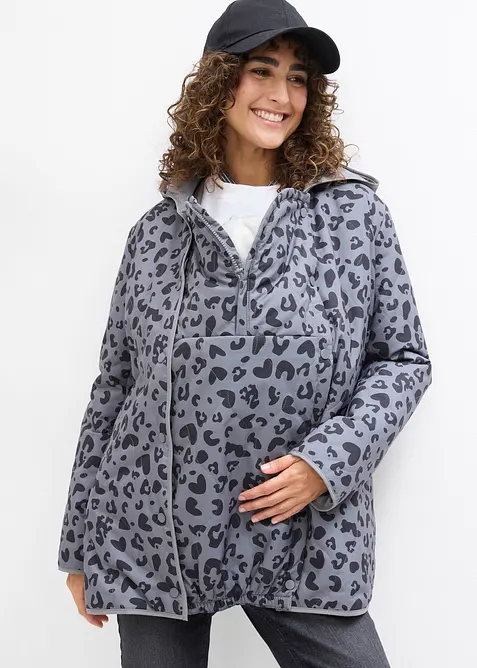 Parka de grossesse réversible 4-en-1 avec fonction portage, bonprix