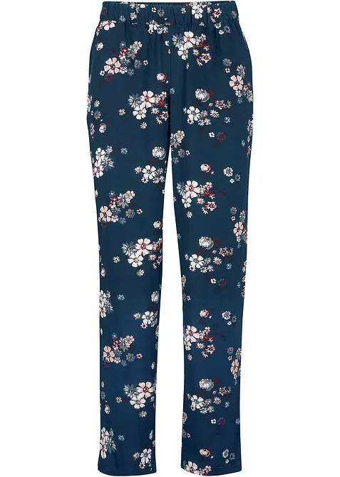 Pantalon en viscose avec taille élastiquée, bonprix