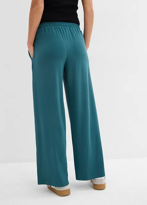 Pantalon fluide en jersey de viscose, bonprix