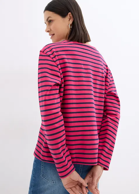 Sweat-shirt en mati&egrave;re textur&eacute;e, bonprix