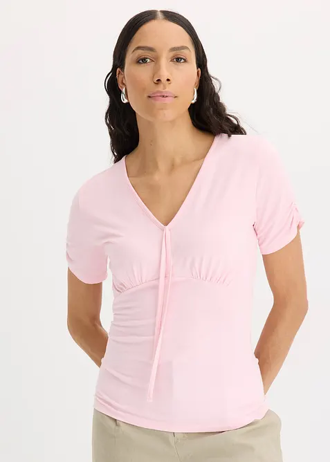 T-shirt froncé, bonprix