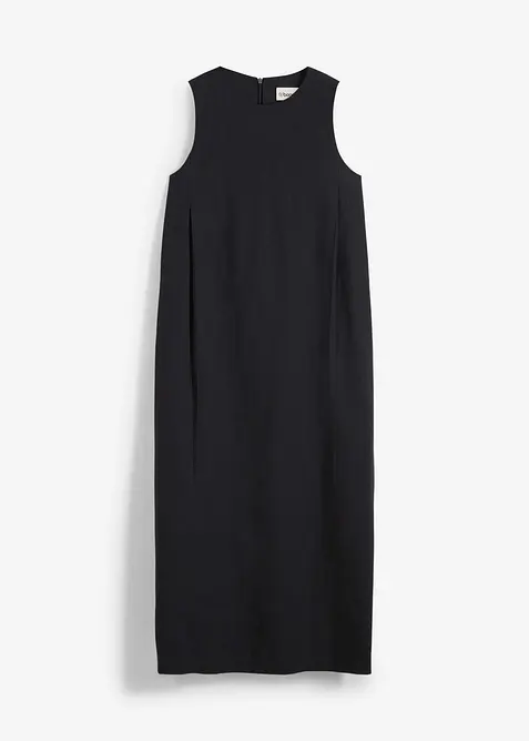 Robe longue à poches latérales en viscose mélangée, bonprix