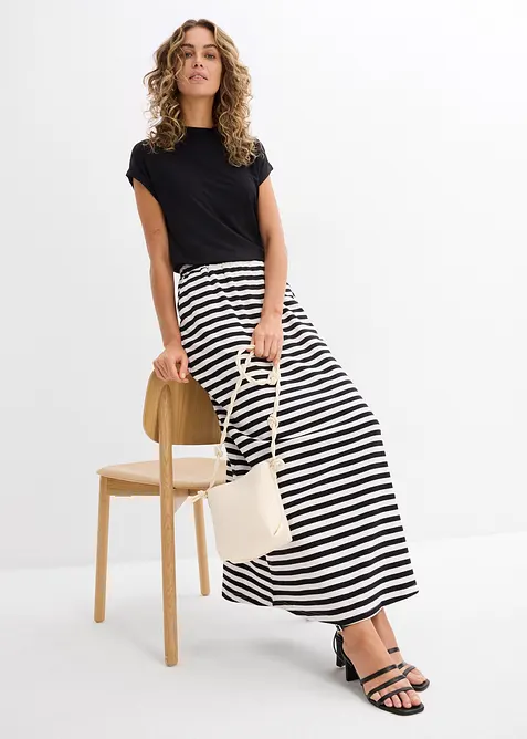 Jupe longue 100% coton, bonprix