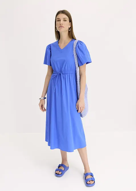 Robe midi à manches courtes et amples, bonprix