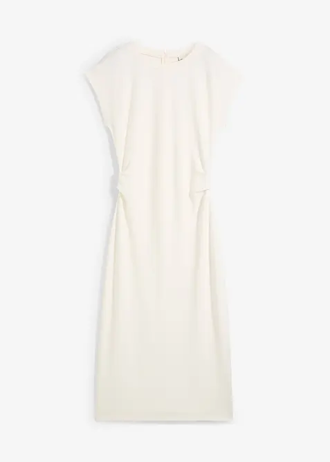 Robe midi en douce viscose mélangée, bonprix
