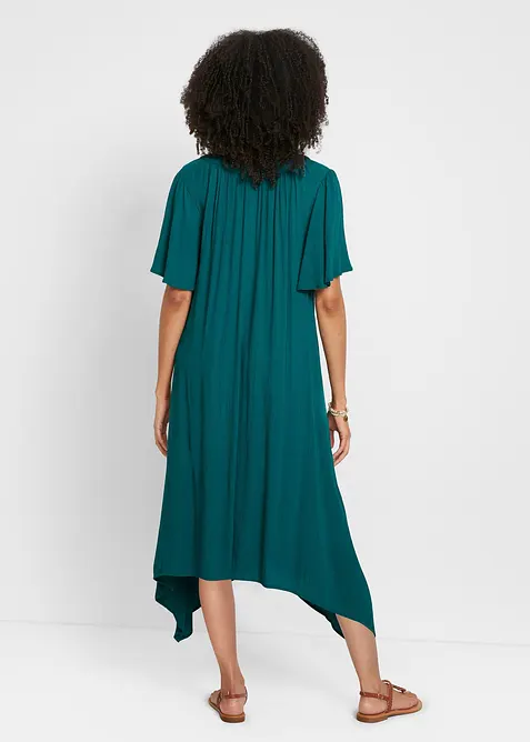 Robe caftan en cr&ecirc;pe, bonprix