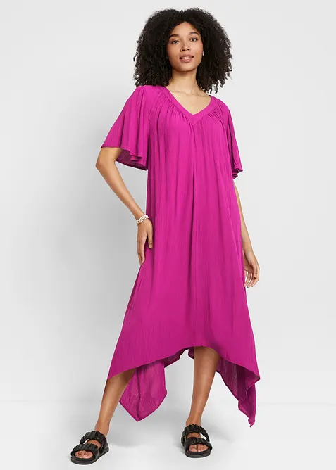 Robe caftan en crêpe, bonprix