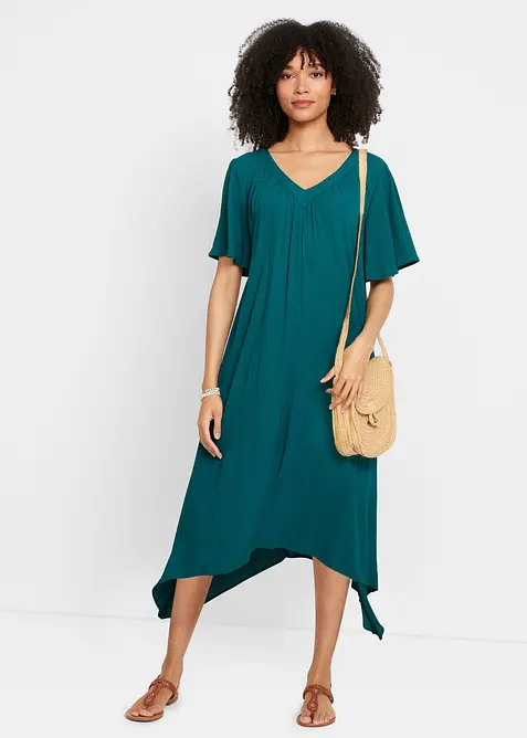 Robe caftan en cr&ecirc;pe, bonprix
