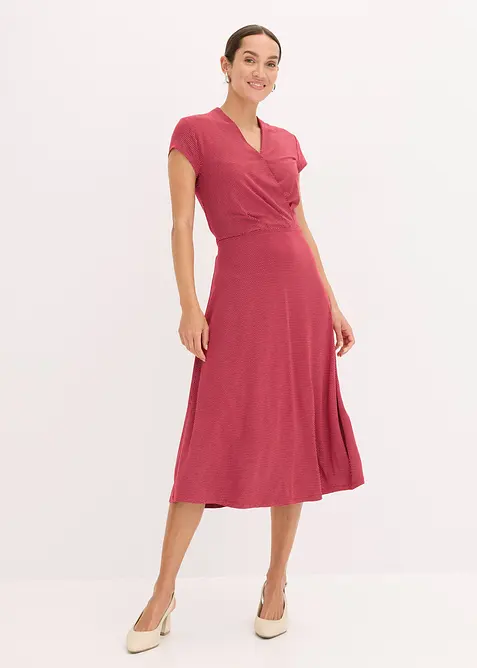 Robe midi en viscose extensible, bonprix