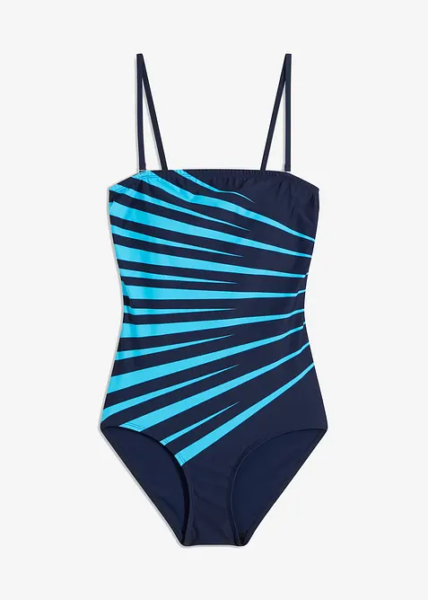 Maillot 1 pièce sculptant, maintien léger, bonprix