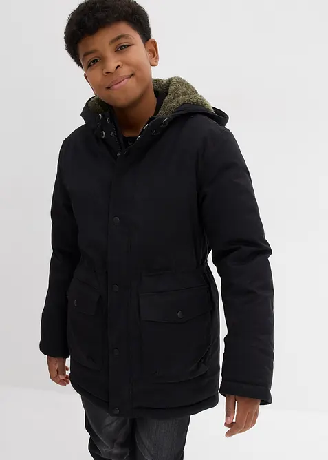 Parka d’hiver déperlante, chaudement doublée, bonprix