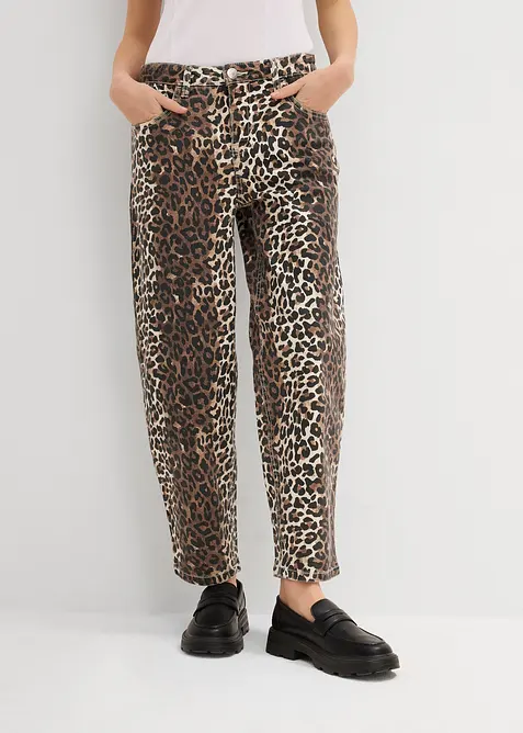 Pantalon en twill de coton extensible, bonprix