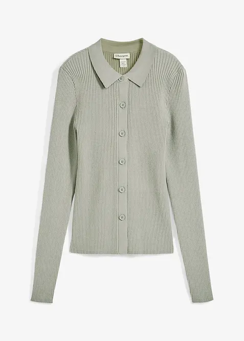 Gilet en maille, viscose mélangée, bonprix