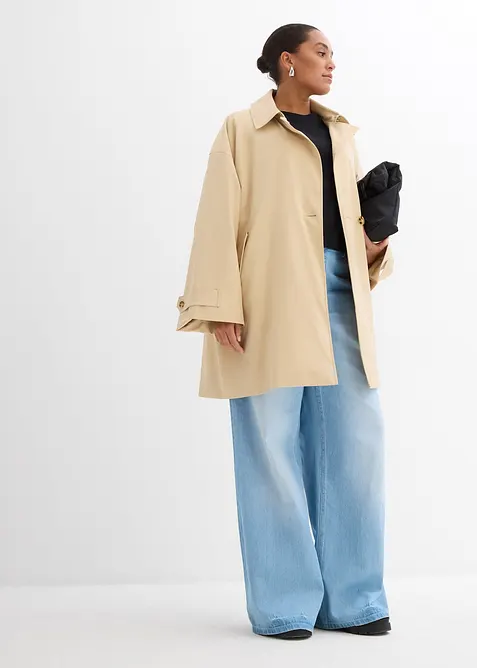 Trench-coat coupe trapèze, bonprix