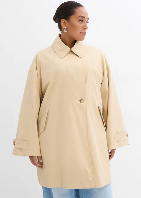 Trench-coat coupe trapèze, bonprix