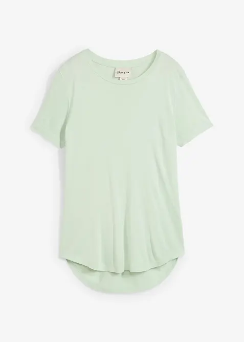 T-shirt long en viscose douce, bonprix