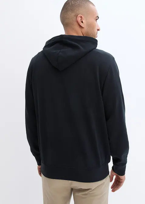 Sweat &agrave; capuche zipp&eacute; confortable, bonprix