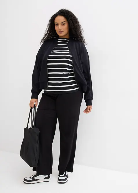 Lot de 2 T-shirts 100% coton, bonprix