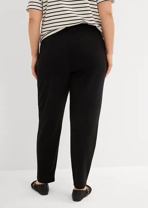 Pantalon en n&eacute;opr&egrave;ne &agrave; taille &eacute;lastiqu&eacute;e, bonprix