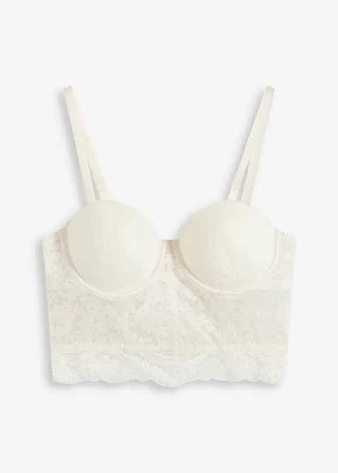 Top effet guêpière à armatures, bonprix