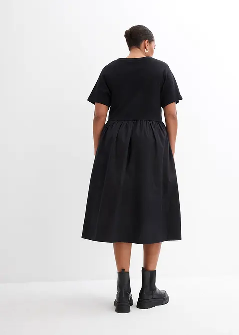 Robe midi 100% coton, bonprix