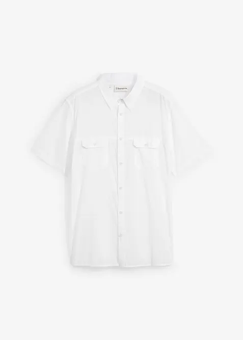 Chemise manches courtes 100% coton, bonprix