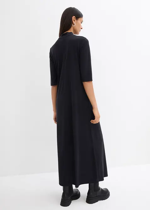 Robe longue en mati&egrave;re douce, bonprix