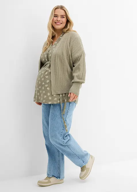 Blouse de grossesse et d&rsquo;allaitement en gaze 100% coton, bonprix