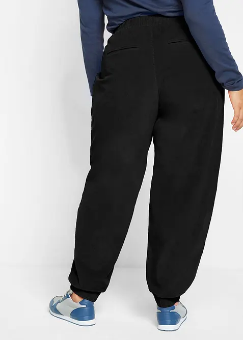 Pantalon en velours côtelé, coton extensible, bonprix