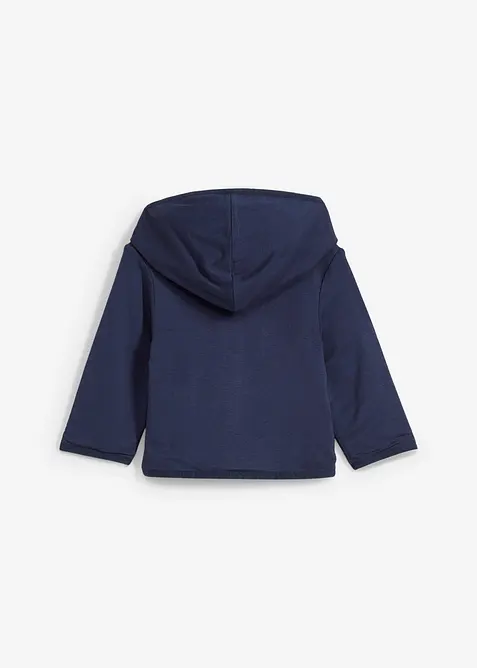 Sweat zippé réversible pour bébé, bonprix