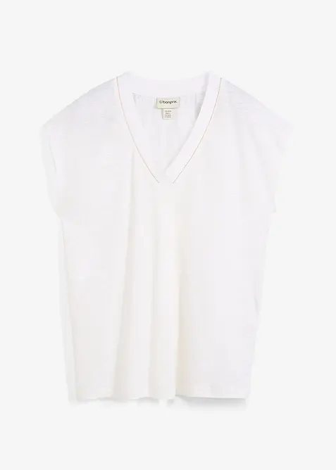 T-shirt 100% lin, bonprix