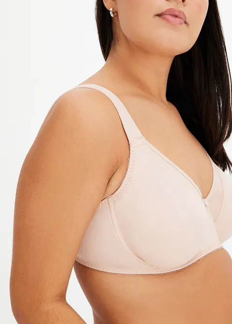 Soutien-gorge minimiseur &agrave; bretelles rembourr&eacute;es, bonprix
