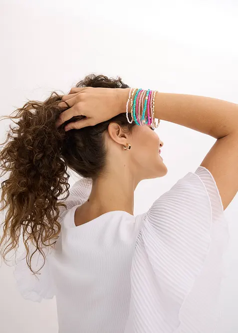 Lot de 10 bracelets, bonprix