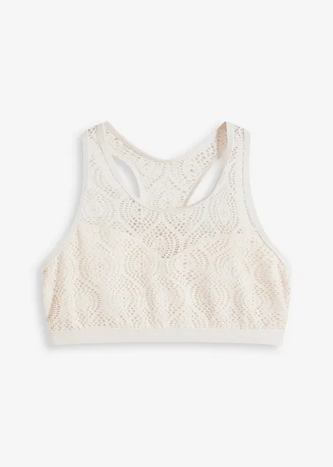 Haut de bikini brassière avec dentelle, bonprix