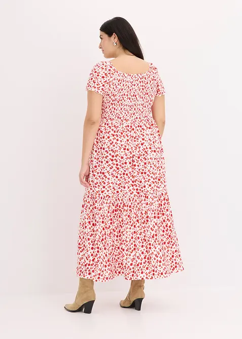 Robe longue en viscose extensible, bonprix