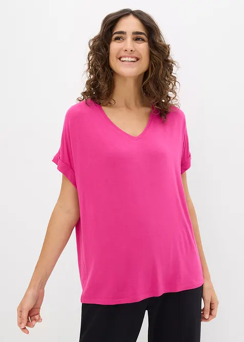 T-shirt en viscose fluide, bonprix