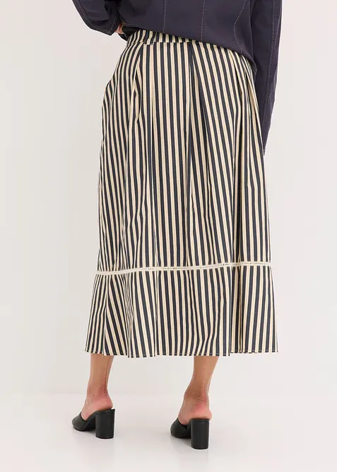 Jupe longue &agrave; dentelle, bonprix