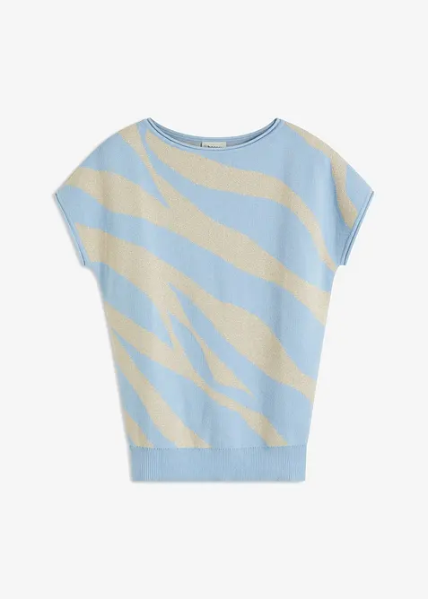 Pull en fine maille avec fil brillant, bonprix