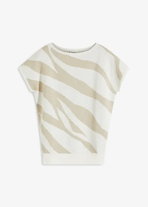 Pull en fine maille avec fil brillant, bonprix