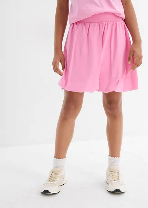Jupe boule en coton extensible, bonprix