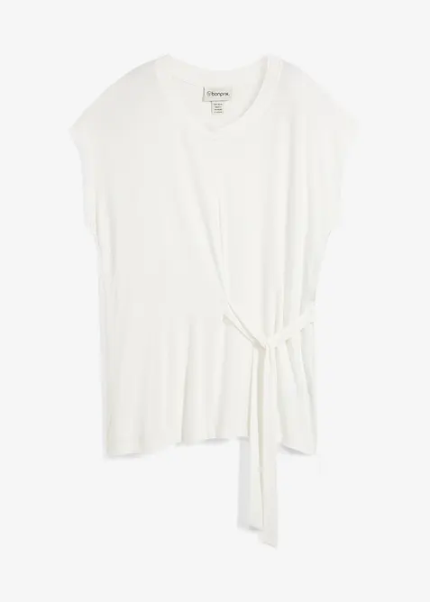 T-shirt doux en viscose extensible, bonprix