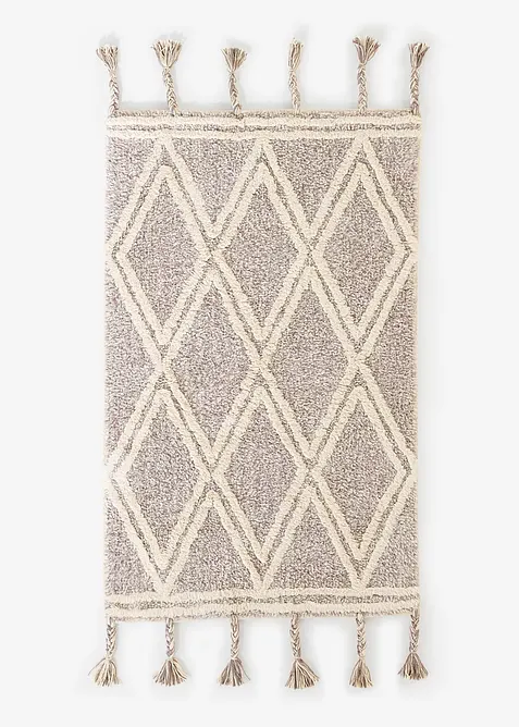 Tapis de bain à franges, bonprix