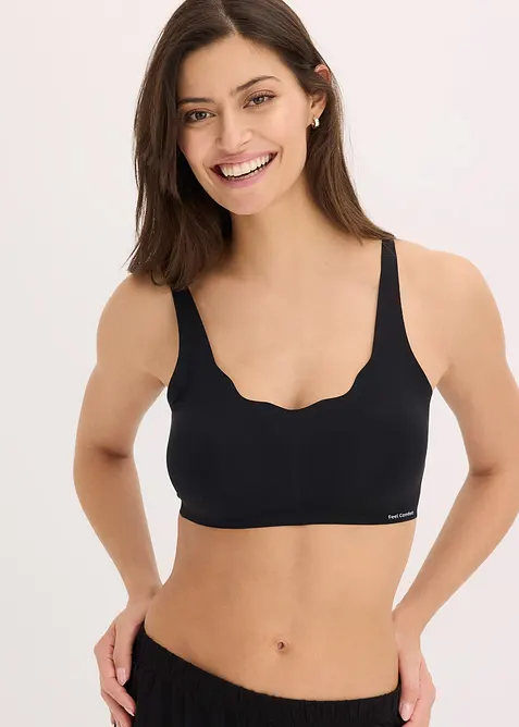 Soutien-gorge moulé sans armatures Feel Comfort à découpes laser, bonprix