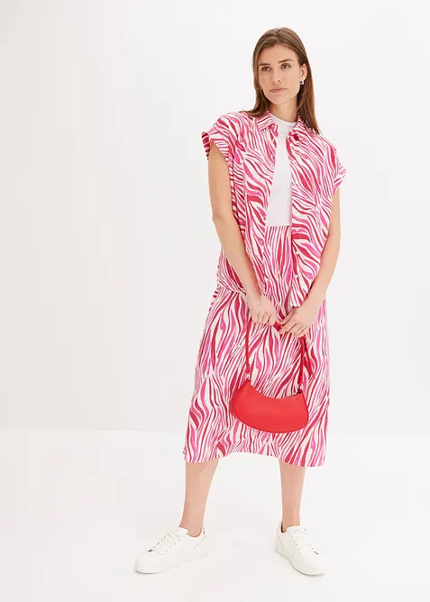 Chemisier en satin fluide, bonprix