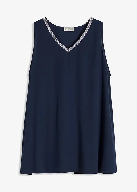 Blouse ornée de strass, bonprix