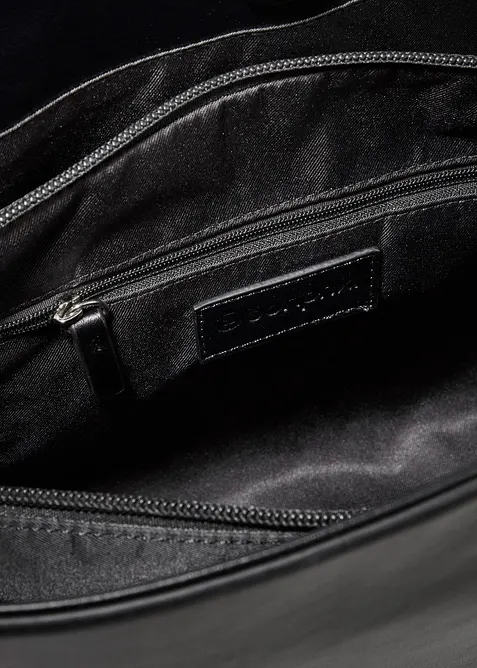 Cabas à passepoil rond et grande poche intérieure, bonprix