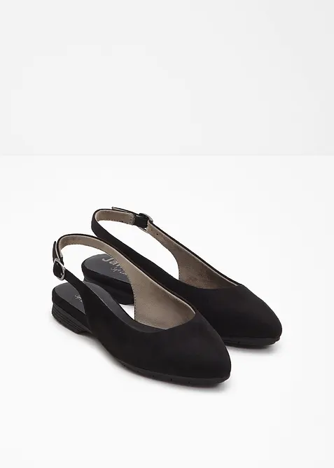 Ballerines slingback Jana, largeur confortable, Jana