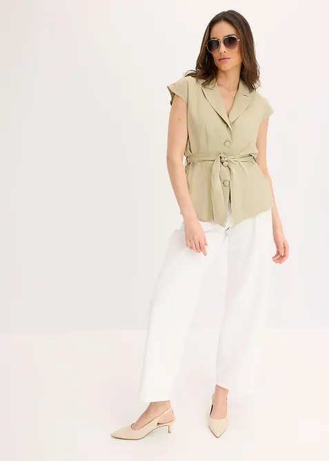 Blazer sans manches en Lyocell, bonprix