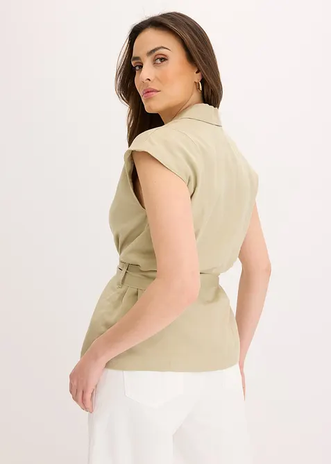 Blazer sans manches en Lyocell, bonprix