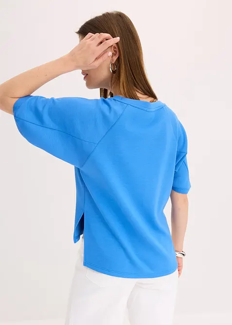 T-shirt oversize fluide en viscose mélangée, bonprix